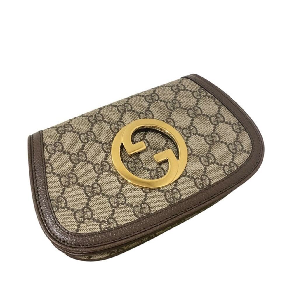 Gucci Blondie Interlocking GG Monogram Supreme Belt Bum Bag Clutch 90 - Picture 8 of 16